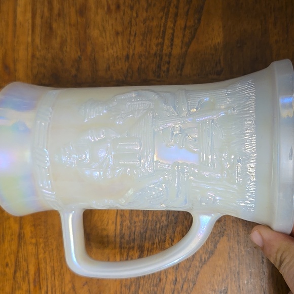 Vintage Iridescent Mugs Set Of 2 - Picture 9 of 13